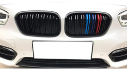 BMW 1 Series F20/F21 2011-2019 Kidney Grilles M-Look (2015-2019, M-Color) photo 3