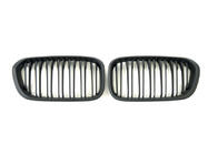 BMW 1 Series F20/F21 2011-2019 M-Look Kidney Grilles (2015-2019, Matte Black) photo 2