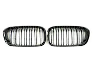 BMW 1 Series F20/F21 2011-2019 M-Look Kidney Grilles (2015-2019, Gloss Black) photo 2