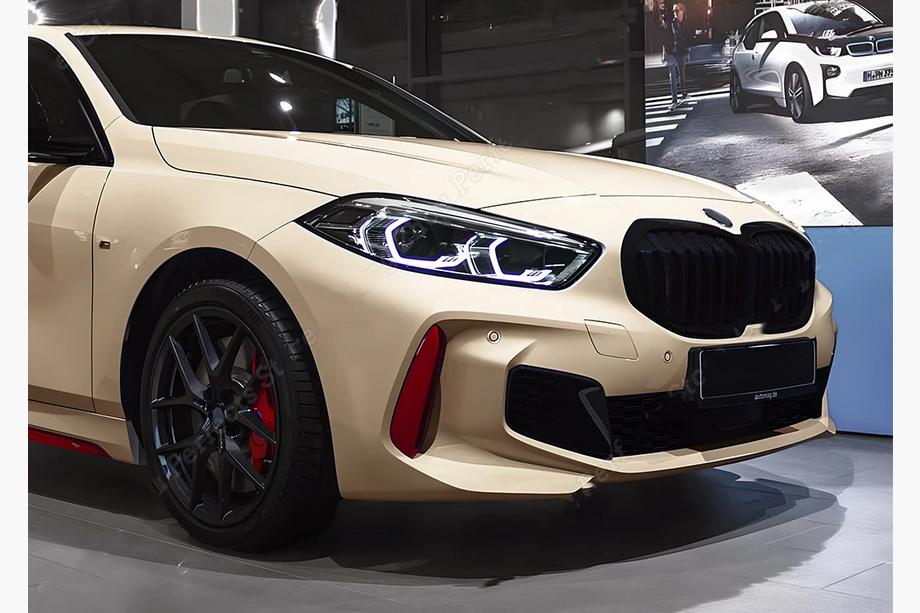 BMW 1 Series F40 2019-2024 Kidneys M-Look (black matte) Image