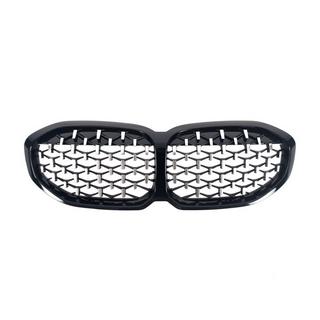 Diamond Silver Kidney Grille (1 pc) photo 2