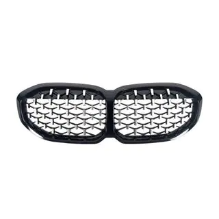 Diamond Silver Kidney Grille (1 pc) photo 2