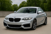 BMW 2 Series F22/F23 2014-2021 Kidneys M-Look (Gloss Black) photo 3
