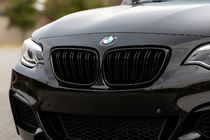 BMW 2 Series F22/F23 2014-2021 Kidneys M-Look (Gloss Black) photo 1