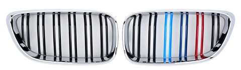 BMW 2 Series F22/F23 2014-2021 Kidneys M-Look (M-Color with Chrome Trim) photo 2