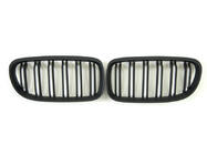 BMW 3 Series E90/E91 2005-2011 Kidney Grilles M-Look (for E-90/91 2008-2011, Matte Black) photo 2