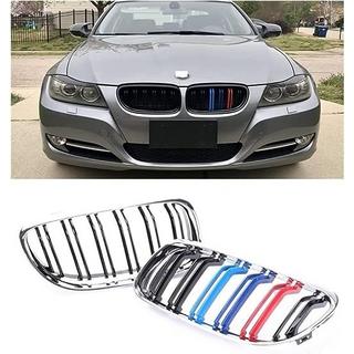 Kidney Grilles M-Look (for E-90/91 2008-2011, M-Color with Chrome Trim) photo 2