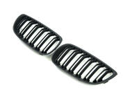 BMW 3 Series E92/E93 2006–2013 M-Look Kidney Grilles (for 2005-2009, Matte Black) photo 3