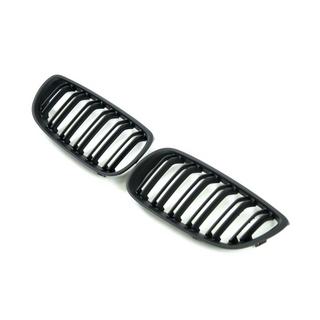 M-Look Kidney Grilles (for 2005-2009, Matte Black) photo 3