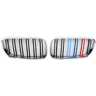 M-Look Kidney Grilles (for 2005-2009, M-Color with Chrome Trim) photo 2