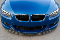 BMW 3 Series E92/E93 2006–2013 M-Look Kidney Grilles (for 2005-2009, Gloss Black with Chrome Trim) photo 1