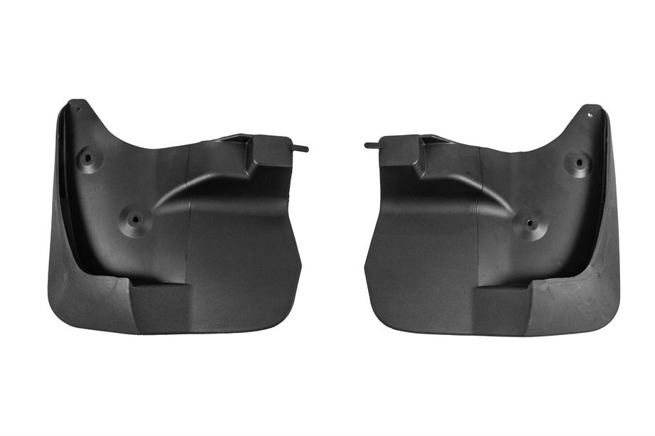 Toyota Land Cruiser 200 2007-2021 Front Mud Flaps (2 pcs, for side skirts without lighting) Photo 1