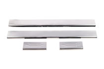 Toyota Yaris 2006-2011 Carmos Door Sill Protectors (4 pcs, Stainless Steel) photo 2