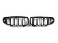 BMW 3 Series E92/E93 2006–2013 M-Look Kidney Grilles (for 2010-2013, Matte Black) photo 4