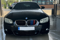 BMW 3 Series E92/E93 2006–2013 M-Look Kidney Grilles (for 2010-2013, M-Color with Chrome Trim) photo 1