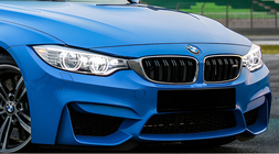 BMW 3 Series F30/F31 2012-2019 Kidneys M-Look (Gloss Black with Chrome Trim) photo 1