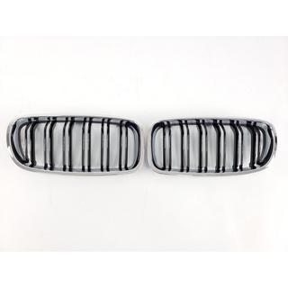 Kidneys M-Look (Gloss Black with Chrome Trim) BMW 3 Series F30/F31 2012-2019 photo 2