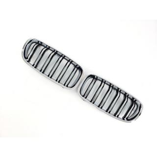 Kidneys M-Look (Gloss Black with Chrome Trim) BMW 3 Series F30/F31 2012-2019 photo 3
