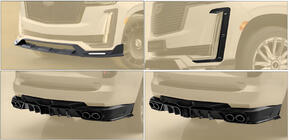 Cadillac Escalade 2020- MNR Carbon Body Kit photo 9