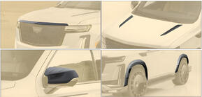 Cadillac Escalade 2020- MNR Carbon Body Kit photo 7