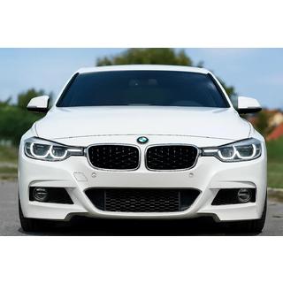 Diamond Black Kidney Grilles with Chrome Trim BMW 3 Series F30/F31 2012-2019 photo 1