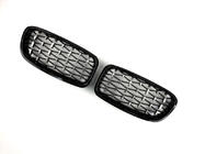 BMW 3 Series F30/F31 2012-2019 Diamond Silver Kidney Grilles photo 3