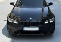 BMW 3 Series G20/G21 2018- Kidney Grilles 1 Bar (2018-2022, Gloss Black) photo 1