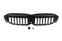 BMW 3 Series G20/G21 2018- Kidney Grilles 1 Bar (2018-2022, Gloss Black) photo 5