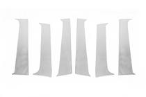 Renault Duster 2008–2017 Stainless Steel Door Pillar Trim (6 pcs) photo 3