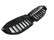 BMW 3 Series G20/G21 2018- Kidney Grilles 1 Bar (2018-2022, Black Matte) photo 5
