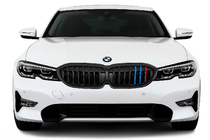 BMW 3 Series G20/G21 2018- Kidney Grilles 1 Bar (2018-2022, M-Color) photo 1