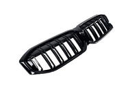 BMW 3 Series G20/G21 2018- Kidney Grilles M-Look (2022+, Gloss Black) photo 4
