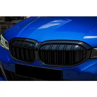 Kidney Grilles M-Look (2022+, Gloss Black) photo 1