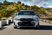 BMW 3 Series G20/G21 2018- Kidney Grilles 1 Bar (2022+, Gloss Black) photo 1
