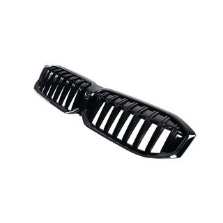 Kidney Grilles 1 Bar (2022+, Gloss Black) BMW 3 Series G20/G21 2018- photo 3