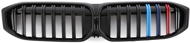 BMW 3 Series G20/G21 2018- Kidney Grilles 1 Bar (2022+, M-Color) photo 2