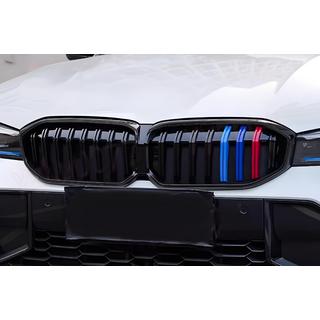 Kidney Grilles 1 Bar (2022+, M-Color) BMW 3 Series G20/G21 2018- photo 1