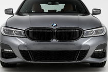 BMW 3 Series G20/G21 2018- Kidney Grilles M-Look (for G28 2022+, Gloss Black) photo 1
