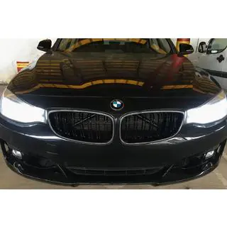 M-Look Kidney Grilles (for F34, Gloss Black with Chrome Trim) photo 1