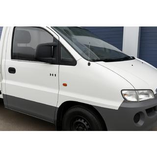 Window Trim (2 pcs, Stainless Steel) Hyundai H200, H1, Starex 1998-2007 photo 1