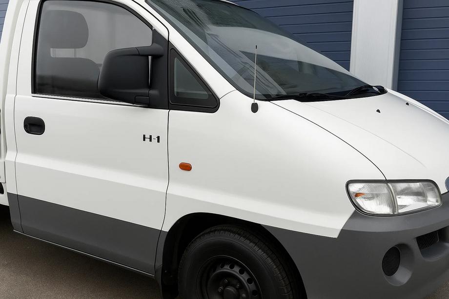 Hyundai H200, H1, Starex 1998-2007 Window Trim (2 pcs, Stainless Steel) Image