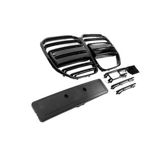 M-Look Kidney Grilles (for G22/23, Gloss Black) BMW 4 Series G22/23/26 2020- photo 4