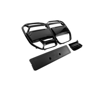CS-Style Kidney Grilles (for G22/23, Gloss Black) BMW 4 Series G22/23/26 2020- photo 4
