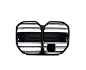 BMW 4 Series G22/23/26 2020- M-Look Kidney Grilles (for G26, Gloss Black) photo 2