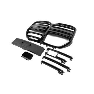 M-Look Kidney Grilles (for G26, Gloss Black) BMW 4 Series G22/23/26 2020- photo 4