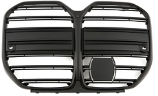 BMW 4 Series G22/23/26 2020- M-Look Kidney Grilles (for G26, Matte Black) photo 2