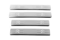 Citroen C-4 2010-2018 Door Sill Protectors OmsaLine (4 pcs, Stainless Steel) photo 3