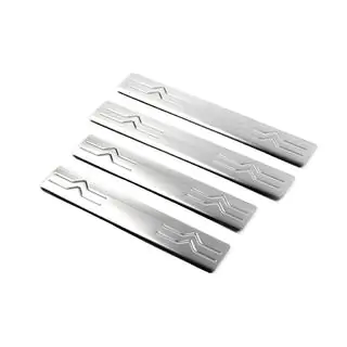 Door Sill Protectors OmsaLine (4 pcs, Stainless Steel) photo 2