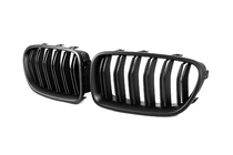 BMW 5 Series F10/F11 2010–2016 Kidneys M-Look (black matte) photo 3