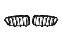 BMW 5 Series F10/F11 2010–2016 Kidneys M-Look (black matte) photo 5